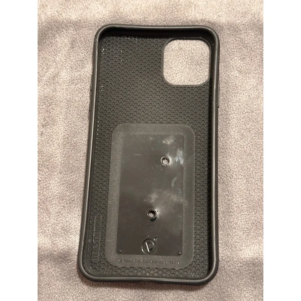 Pela Case iPhone 11 Pro 6.5 Black Leopard Cheetah Print Eco Friendly Cover